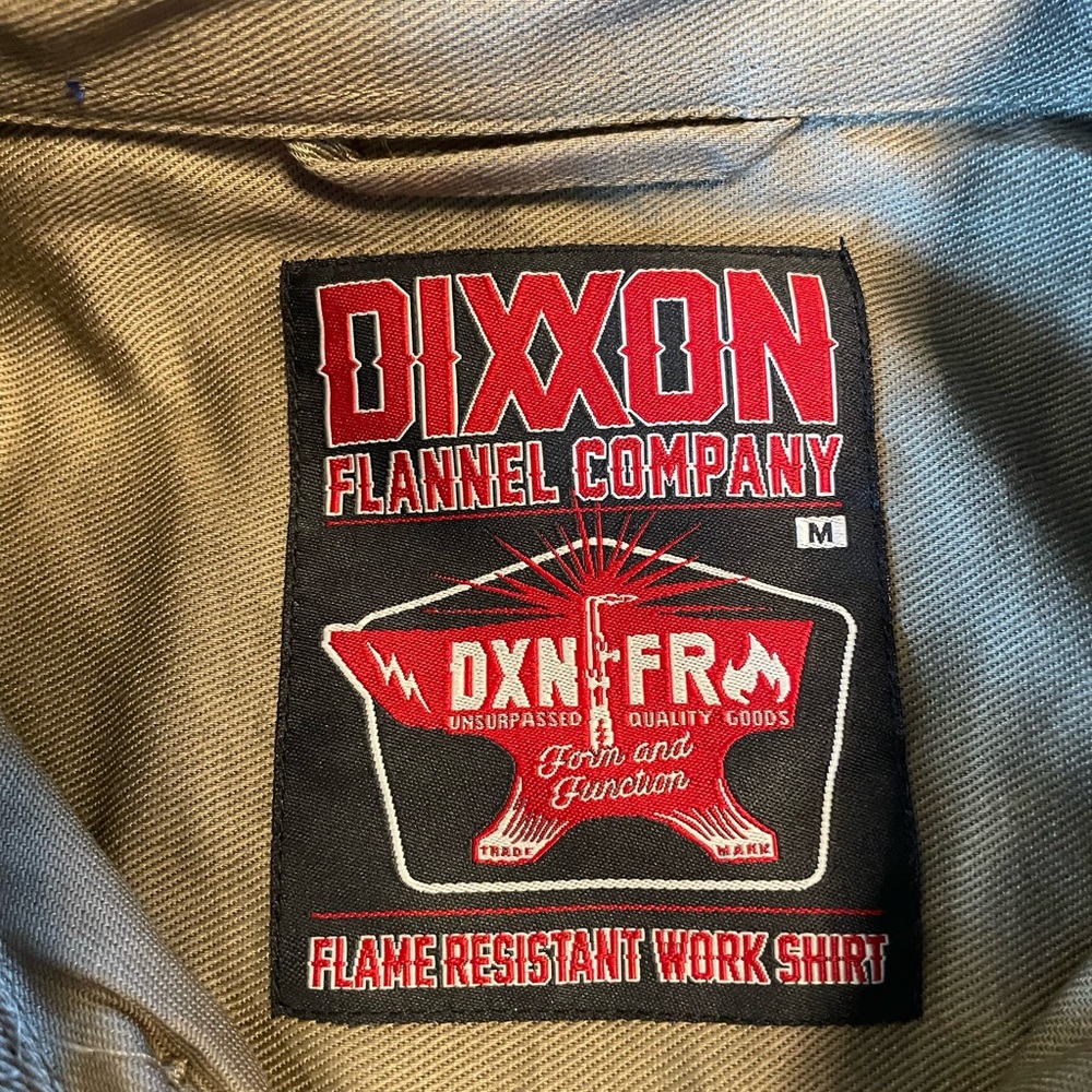 Dixxon Workwear Flame Resistant Button Down Shirt New Without Tags - Picture 3 of 5